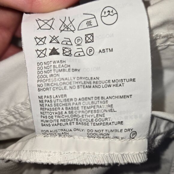 MaxMara Vintage White Short Trench Coat with Belt, Size S - Picture 10 of 16